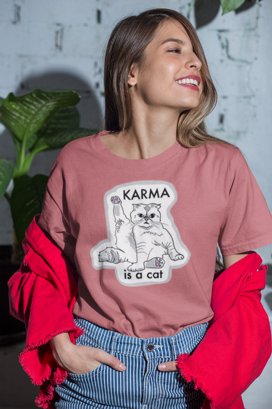 Karma is cat (Oversized)