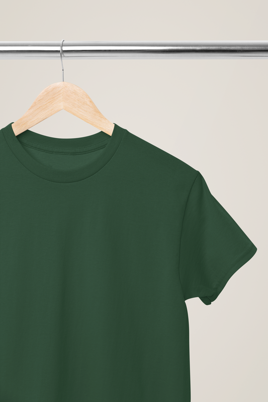 The Round Neck Tee : Forest Green