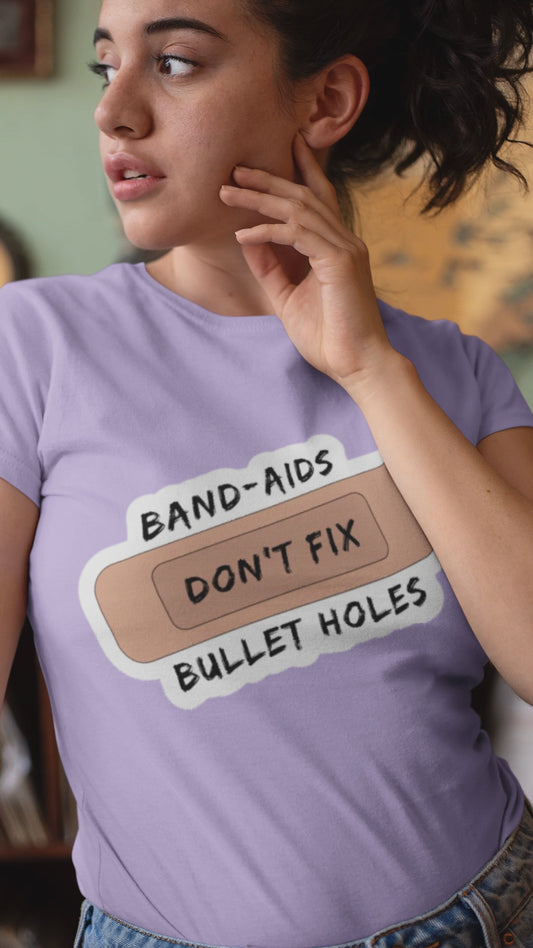 Band-aids don't fix bullet holes