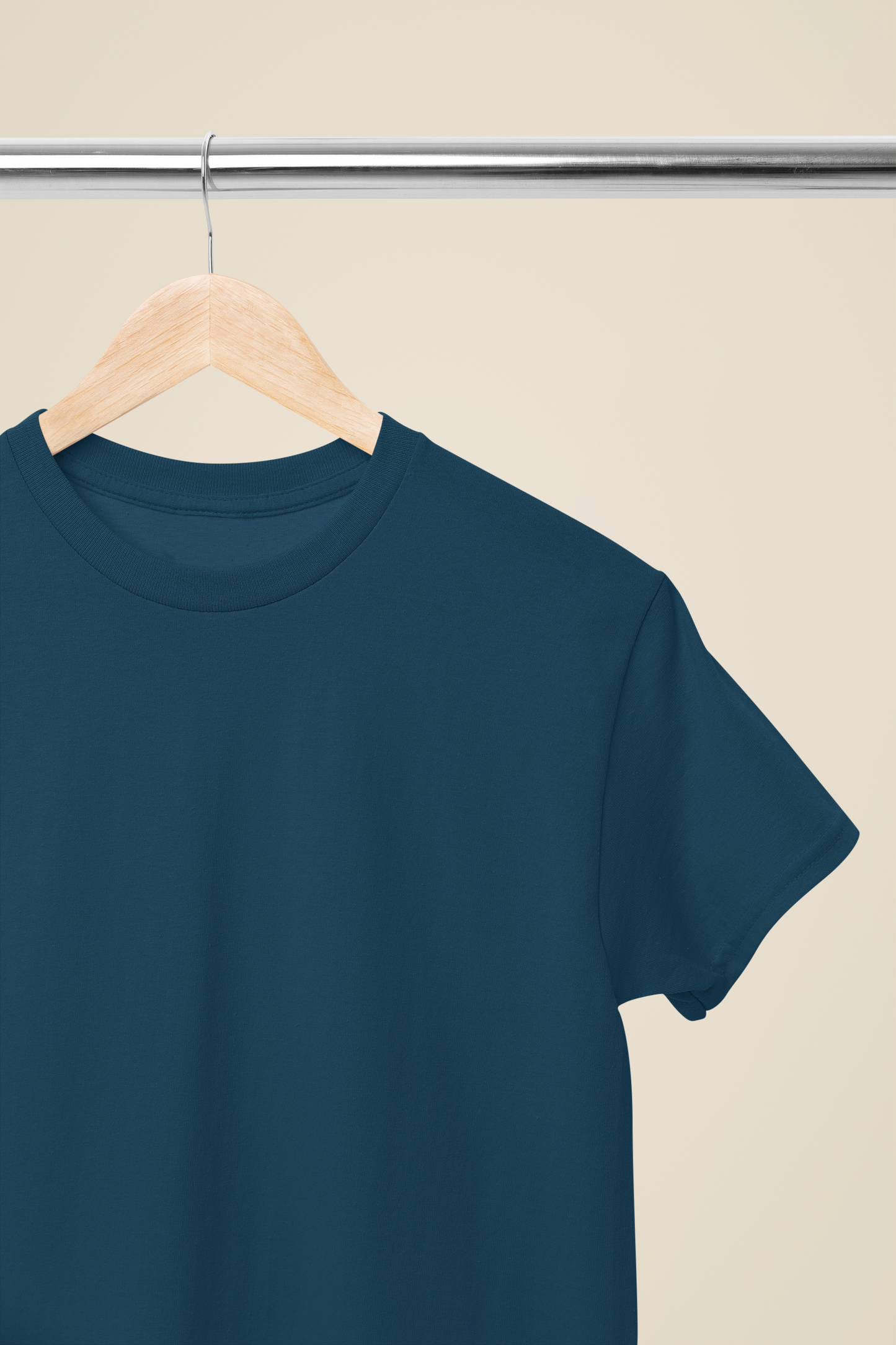 The Round Neck Tee : Prussian Blue